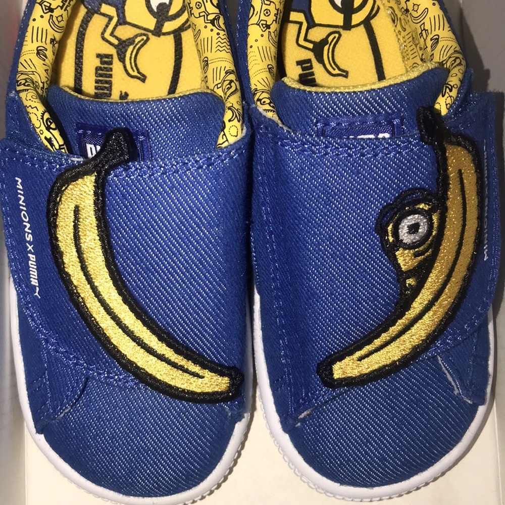 Puma X Minions toddler shoes